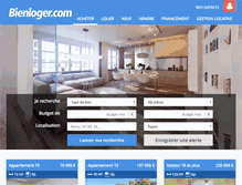 Tablet Screenshot of bienloger.com